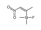 fluoro-dimethyl-(1-nitroprop-1-en-2-yl)silane Structure
