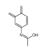 N-(3,4-dimethylidenecyclohexa-1,5-dien-1-yl)acetamide Structure