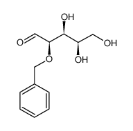 (2R,3S,4R)-2-(benzyloxy)-3,4,5-trihydroxypentanal Structure