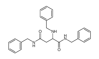 N-benzyl-aspartic acid bis-benzylamide Structure