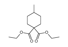 Diethyl 4-Methylcyclohexane-1,1-dicarboxylate Structure