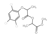 Propanoic acid,2-[1-oxo-2-(2,4,5-trichlorophenoxy)propoxy]-, methyl ester picture