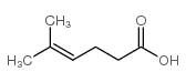 5-methylhex-4-enoic acid Structure