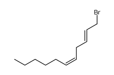 1-bromo-(2E,5Z)-2,5-undecadiene Structure