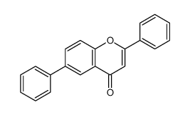 2,6-diphenylchromen-4-one结构式