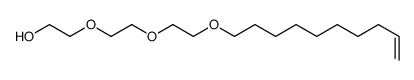 2-[2-(2-dec-9-enoxyethoxy)ethoxy]ethanol Structure
