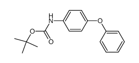 tert-butyl (4-phenoxyphenyl)carbamate Structure