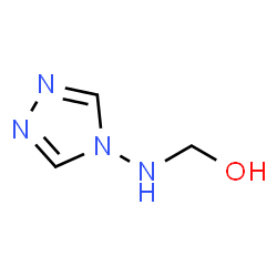Methanol, (4H-1,2,4-triazol-4-ylamino)- (7CI,8CI,9CI) Structure