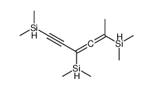 2,4,6-Tris(dimethylsilyl)-2,3-hexadien-5-yne Structure