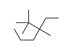 3-ethyl-2,2,3-trimethylhexane结构式