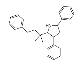 2-(2-methyl-4-phenylbutan-2-yl)-3,5-diphenylpyrrolidine Structure