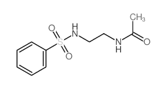 Acetamide,N-[2-[(phenylsulfonyl)amino]ethyl]- picture