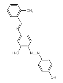 Phenol,4-[2-[2-methyl-4-[2-(2-methylphenyl)diazenyl]phenyl]diazenyl]- picture