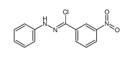 3-Nitrobenzoyl chloride phenyl hydrazone结构式