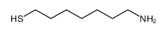 7-Amino-1-heptanethiol Structure