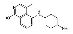 5-[(4-aminocyclohexyl)amino]-4-methyl-2H-isoquinolin-1-one Structure