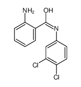 2-amino-N-(3,4-dichlorophenyl)benzamide Structure