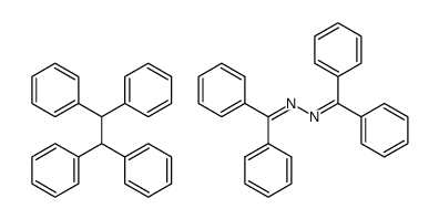 dibenzhydrylidene-hydrazine, compound with 1,1,2,2-tetraphenyl-ethane Structure