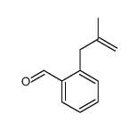 Benzaldehyde, 2-(2-methyl-2-propenyl)- (9CI) structure