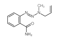 Benzamide,2-[3-methyl-3-(2-propen-1-yl)-1-triazen-1-yl]- Structure