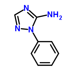 1-Phenyl-1H-1,2,4-triazol-5-amine结构式