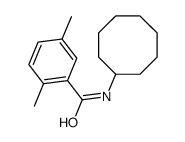 Benzamide, N-cyclooctyl-2,5-dimethyl- (9CI)结构式