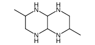 Pyrazino[2,3-b]pyrazine, decahydro-2,6-dimethyl- (9CI) structure