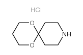 1,5-Dioxa-9-aza-spiro[5.5]undecane, hydrochloride structure