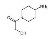 4-Piperidinamine,1-(hydroxyacetyl)-(9CI) structure