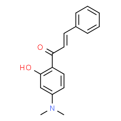 4'-(dimethylamino)-2'-hydroxychalcone Structure