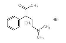 5-dimethylamino-3-methyl-3-phenyl-pentan-2-one结构式