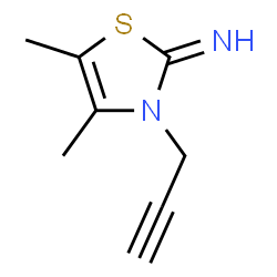 2(3H)-Thiazolimine,4,5-dimethyl-3-(2-propynyl)-(9CI) Structure
