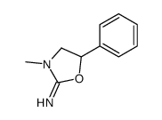 2-Imino-3-methyl-5-phenyloxazolidine结构式