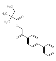 [2-oxo-2-(4-phenylphenyl)ethyl] 2,2-dimethylbutanoate picture