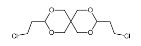 2,4,8,10-Tetraoxaspiro[5.5]undecane, 3,9bis(2-chloroethyl)-(6CI,7CI,8CI,9CI) picture