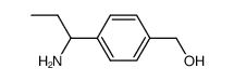 [4-(1-aminopropyl)-phenyl]-methanol结构式