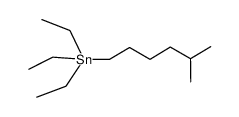 triethyl(5-methylhexyl)stannane Structure