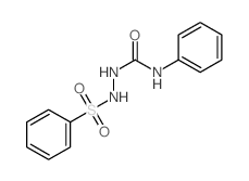 Benzenesulfonic acid,2-[(phenylamino)carbonyl]hydrazide结构式