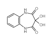3,3-Dihydroxy-1H-1,5-benzodiazepine-2,4(3H,5H)-dione structure