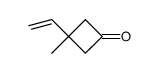 3-methyl-3-vinyl-1-cyclobutanone Structure