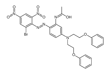 N-[5-[bis(2-phenoxyethyl)amino]-2-[(2-bromo-4,6-dinitrophenyl)azo]phenyl]acetamide picture