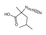 2-azido-2,4-dimethylpentanoic acid结构式