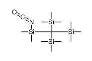 isocyanato-dimethyl-[tris(trimethylsilyl)methyl]silane结构式