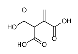 prop-2-ene-1,1,2-tricarboxylic acid Structure