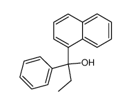 1-[1]naphthyl-1-phenyl-propan-1-ol结构式