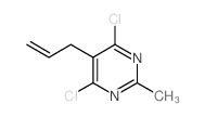 5-ALLYL-4,6-DICHLORO-2-METHYLPYRIMIDINE Structure