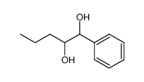 1-phenyl-1,2-dihydroxypentane结构式