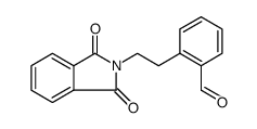 Benzaldehyde, 2-[2-(1,3-dihydro-1,3-dioxo-2H-isoindol-2-yl)ethyl]结构式
