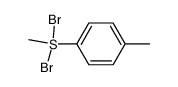 dibromo-methyl-p-tolyl-λ4-sulfane结构式