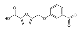 5-(3-NITRO-PHENOXYMETHYL)-FURAN-2-CARBOXYLIC ACID结构式